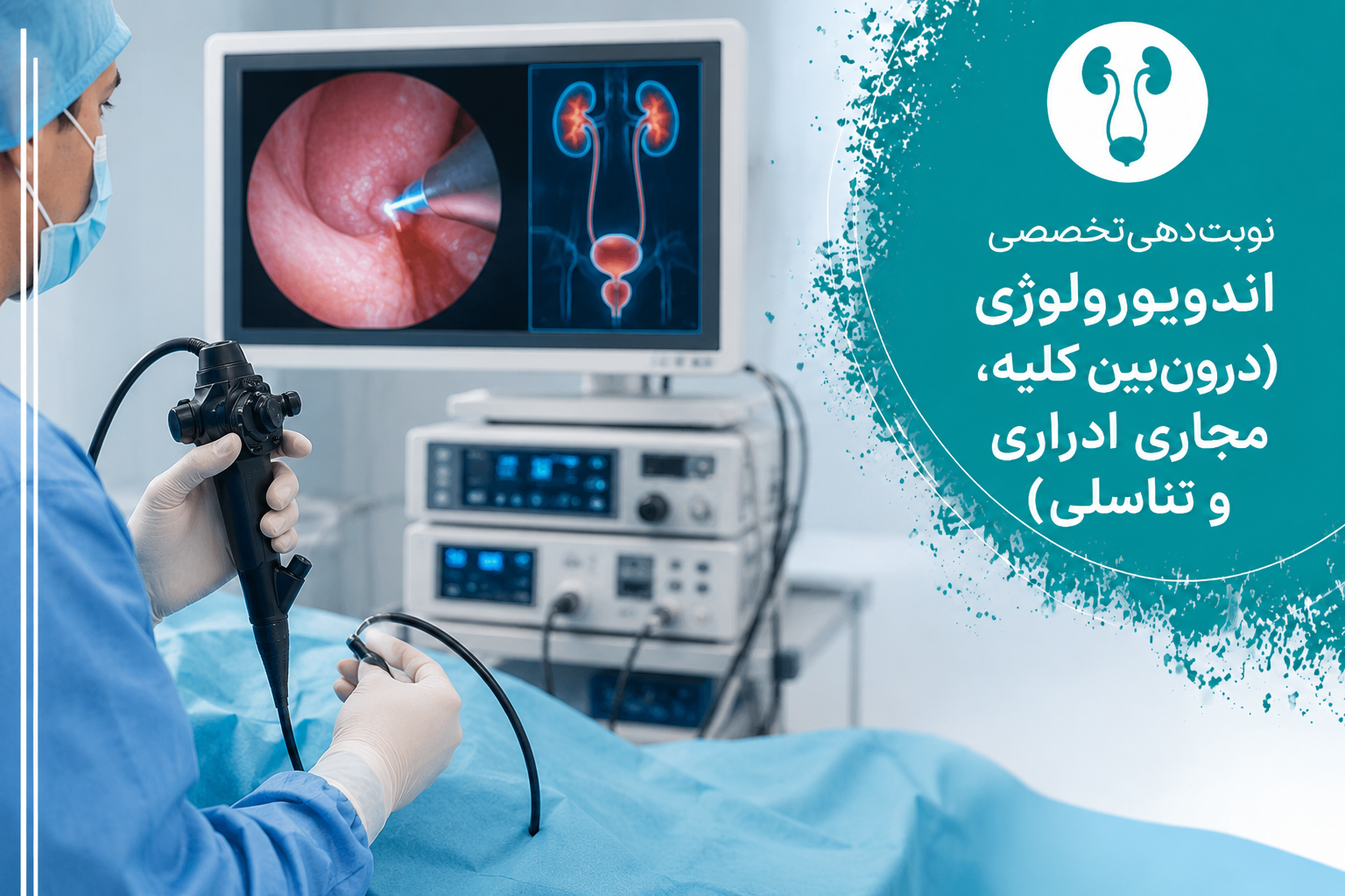 درون‌بین کلیه، مجاری ادراری و تناسلی (اندویورولوژی)