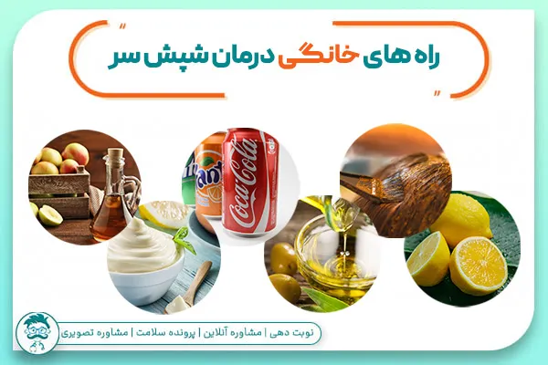 راه های درمان خانگی شپش سر