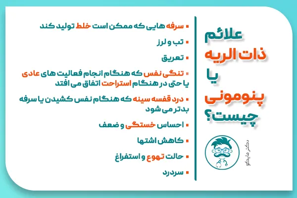 علائم ذات الریه