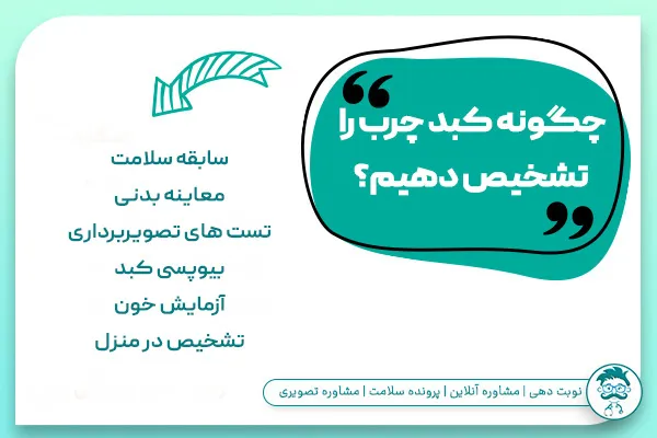 چگونه کبد چرب را تشخیص دهیم؟