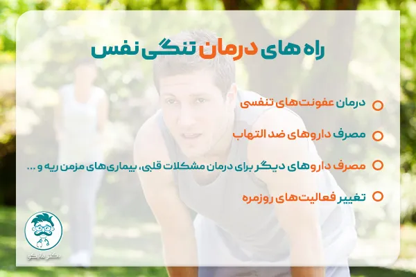درمان تنگی نفس