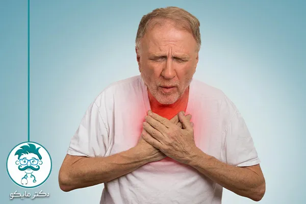 احساس خفگی در گلو و تنگی نفس