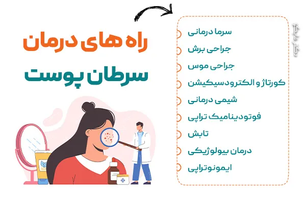 درمان سرطان پوست