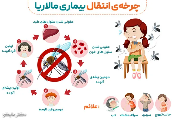 انتقال بیماری مالاریا