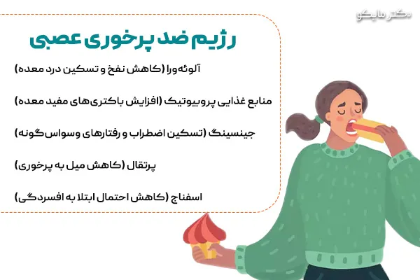 داروی گیاهی ضد پرخوری عصبی