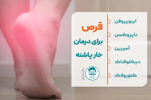 قرص درمان خار پاشنه