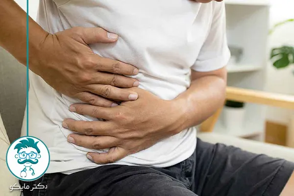 اندازه‌ی كيسه صفرا