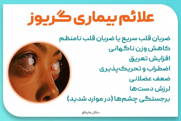 علائم بیماری گریوز تیروئید چیست؟