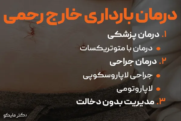 درمان بارداری خارج رحمی