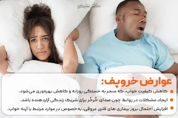 عوارض خروپف