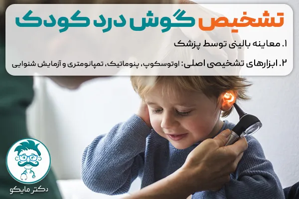 تشخیص گوش درد کودکان