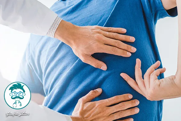 گرفتگی عضله کمر و پا