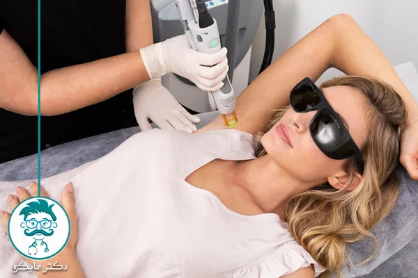 لیزر موهای زائد بدن و صورت