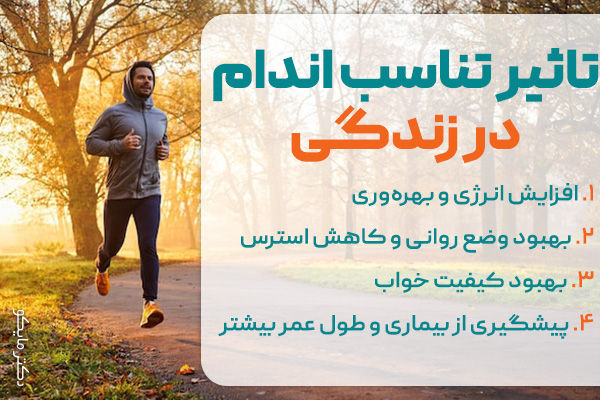 تناسب اندام و تأثیر آن بر زندگی روزمره