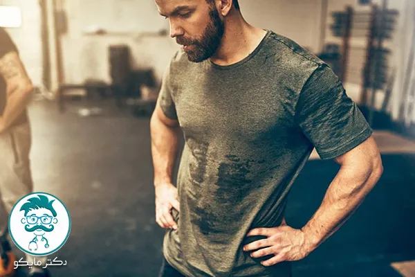 علت عرق كردن ناگهانی بدن مردان