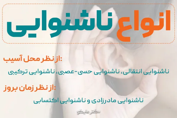 انواع ناشنوایی