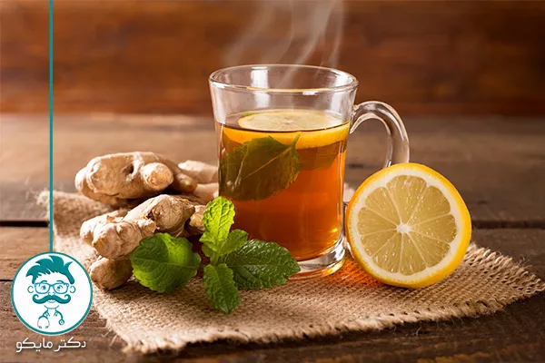  چای زنجبیل برای درمان حالت تهوع