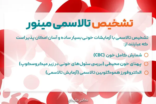 تشخیص تالاسمی مینور از روی آزمایش خون