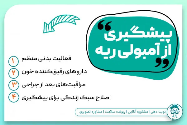 پیشگیری از آمبولی ریه