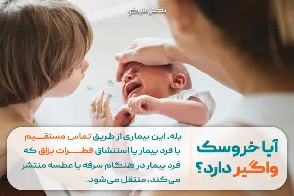 خروسک واگیر دارد؟