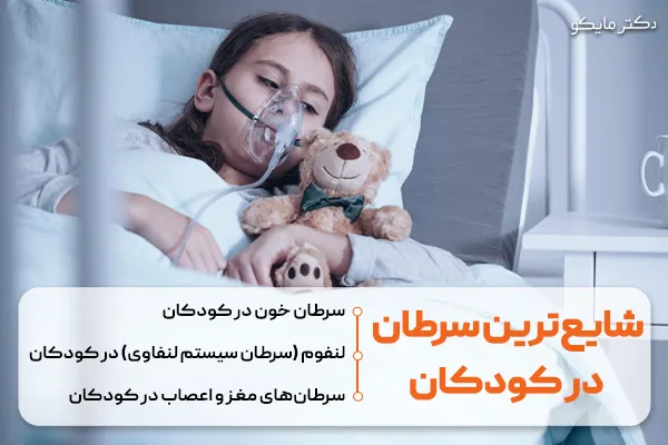 شایعترین سرطانهای کودکان