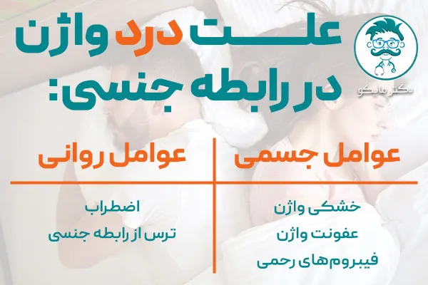 علت درد واژن هنگام رابطه چیست؟
