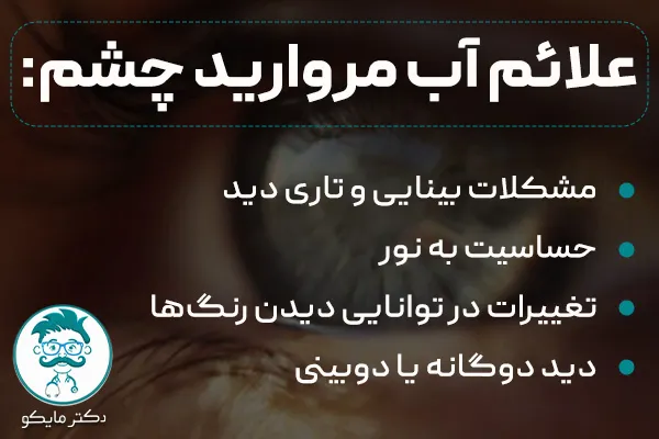 علائم آب مروارید