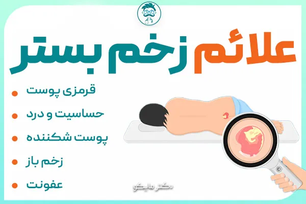 علائم زخم بستر