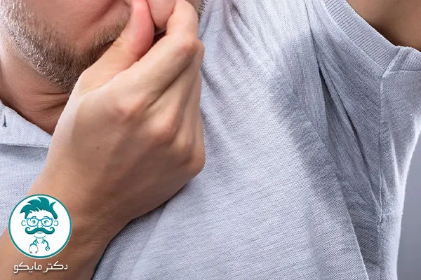 عرق کردن زیر بغل